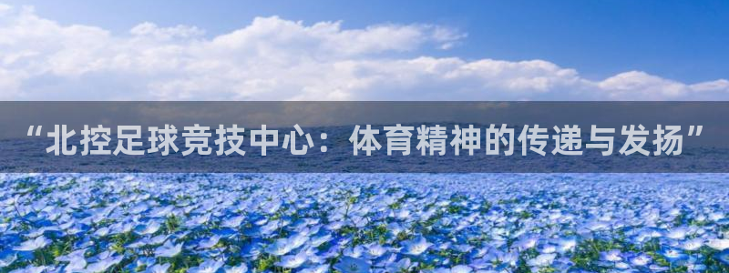  “北控足球竞技中心：体育精神的传递与发扬”